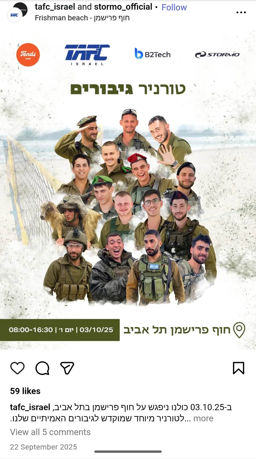 Evidência: IDF × Futevôlei × TAFC