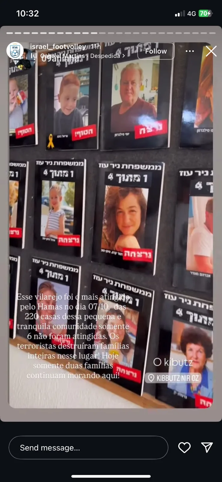 Evidência: Memorial do Kibbutz Nir Oz